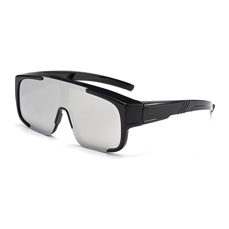 Sports Myopia Set Cycling Glasses Oversized Frame Outdoor Cycling Mountaineering Skiing Windproof Goggles Sunglasses