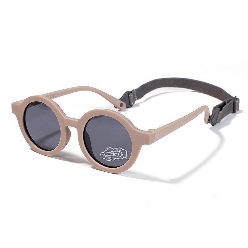 2024 cross-border new baby silicone glasses men and children fashion polarized sunglasses baby sunglasses women 0.3 years old