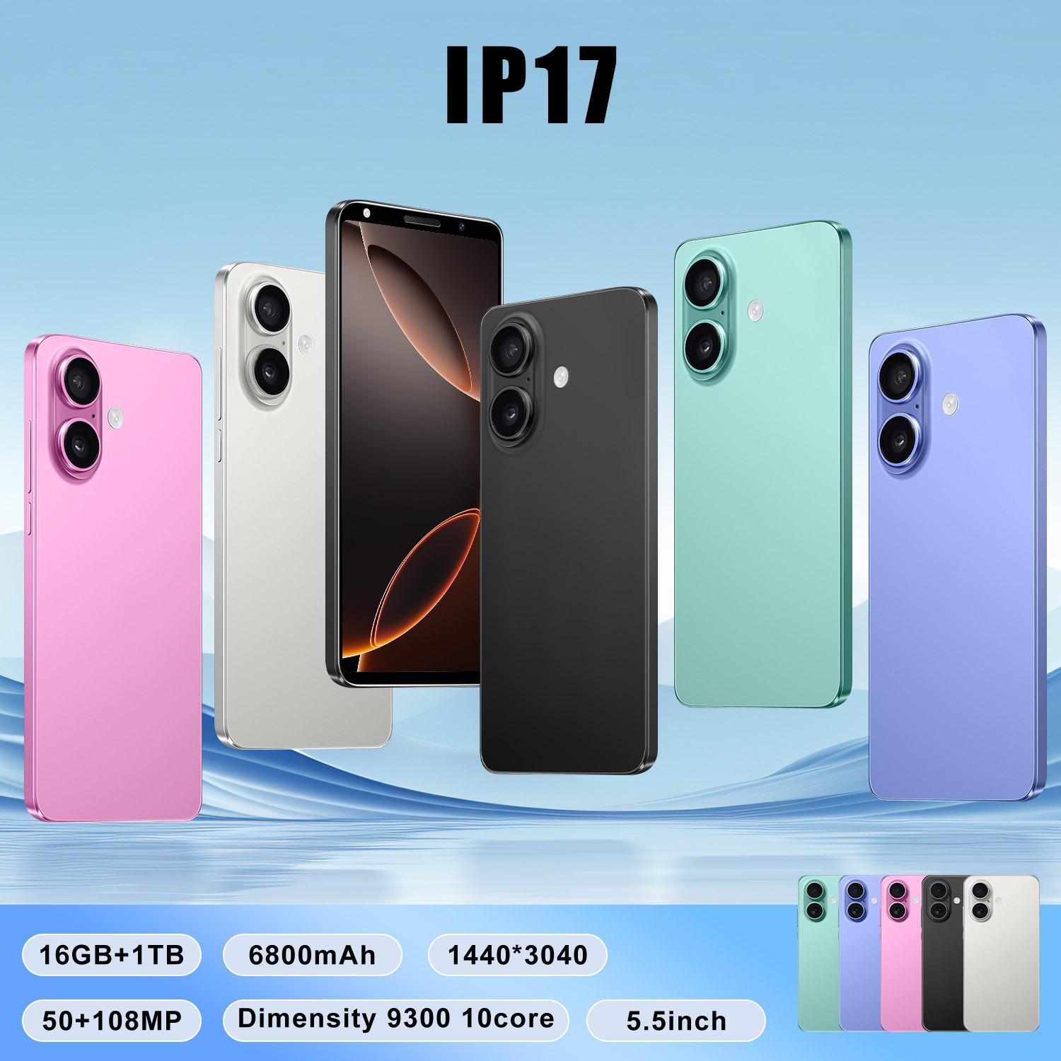2026 New Model Ip17 Smartphone 5.5 Inch 1+16g Global Version Mobile Phone Factory Direct Sales Wholesale Dropshipping Mobile Phone