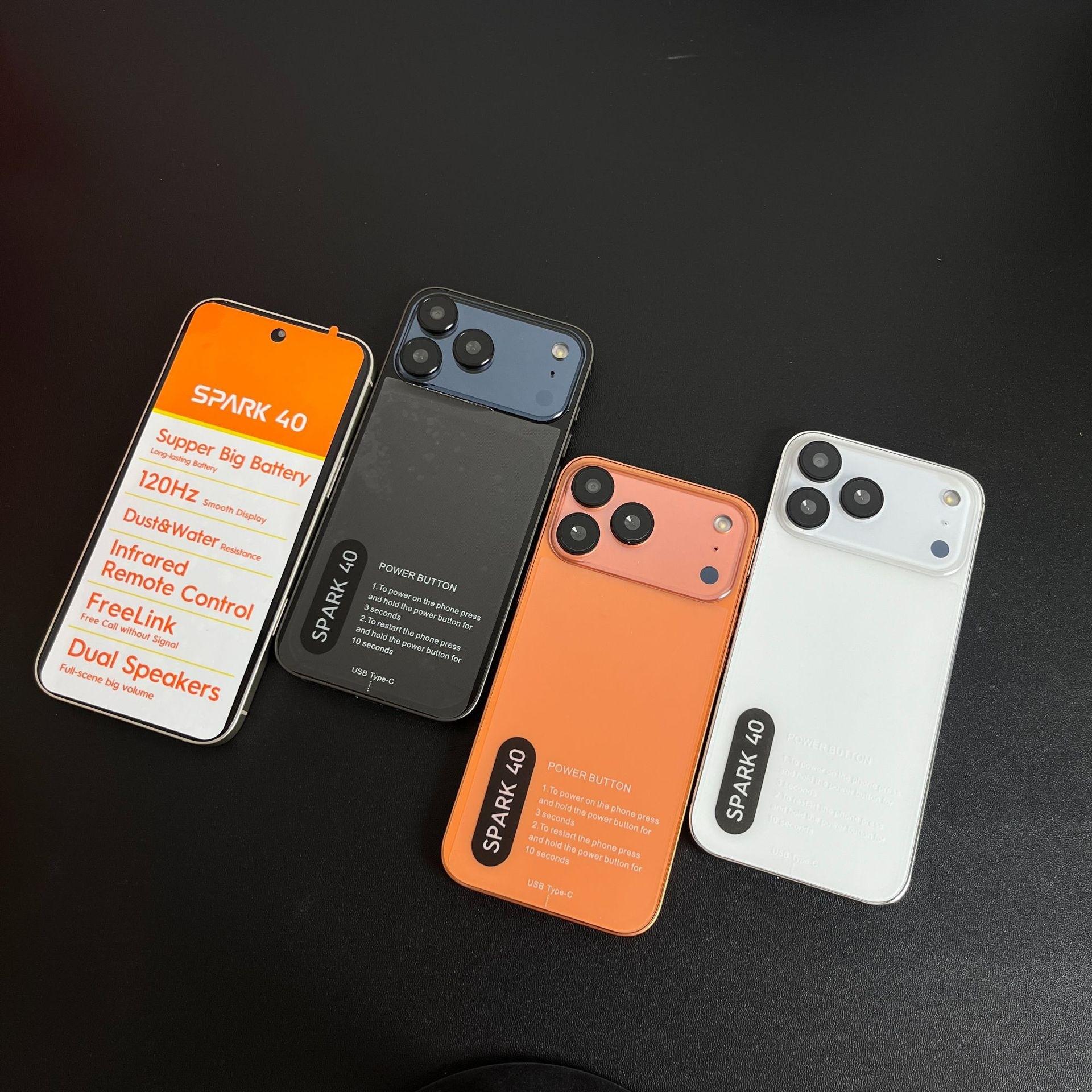 Hot-selling new model Spark 40 cross-border smartphone, Android 7.3 inches, 16+1T, foreign trade mobile phone from the source manufacturer