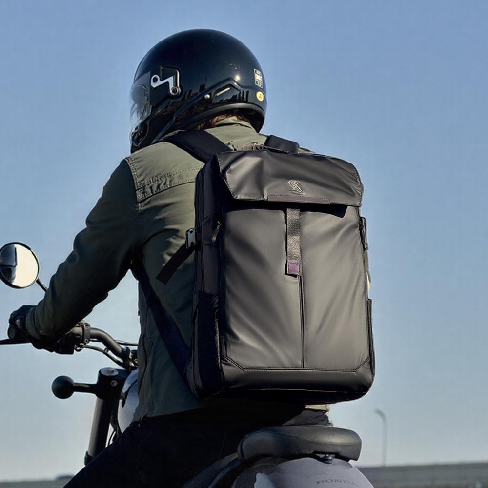 Men's Motorcycle Backpack, Basketball Backpack, Multi-Functional, Large-Capacity, Computer, Mountaineering, Commuting, School Bag, Urban, Simple
