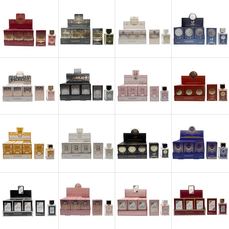 Cross-Border Arabic Women's Perfume Sample, Long-Lasting Floral Fragrance Spray, Mini Perfume Set Wholesale