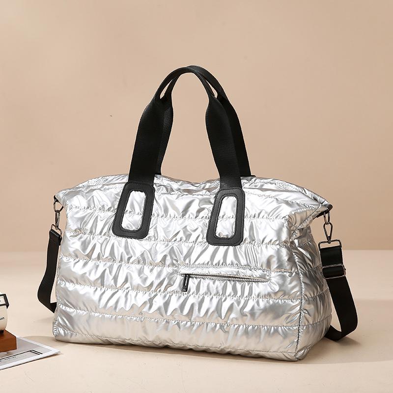 Cross-Border Large-Capacity Short-Distance Travel Bag, Portable Cotton Clothing Bag, Dry and Wet Separation, Fitness and Sports Carry-On Luggage Bag Wholesale
