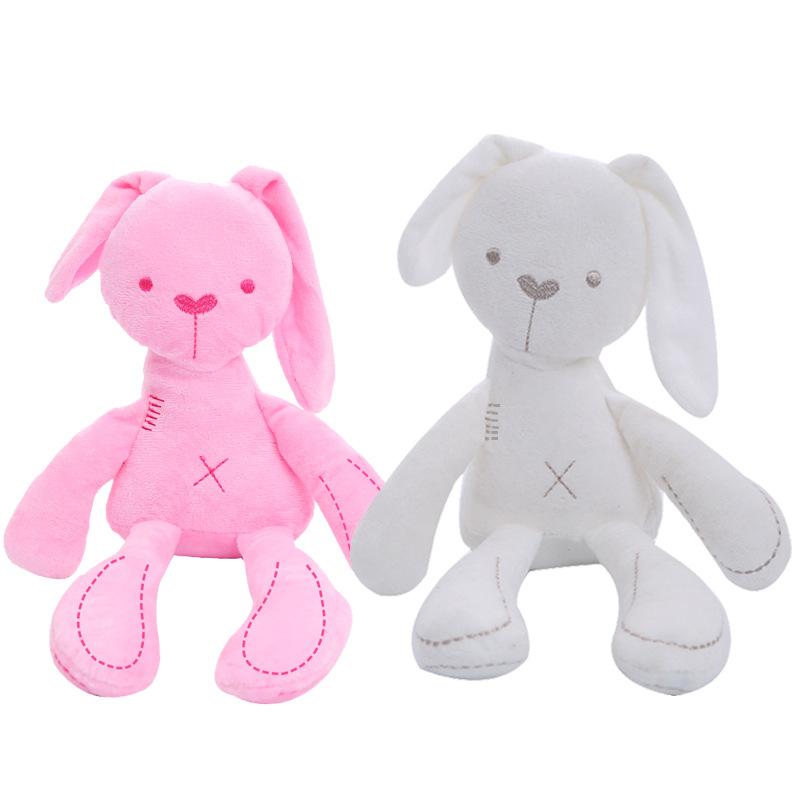 Cross-Border Baby Plush Toys, Soothing Rabbit Dolls, Baby Sleep Companions, Newborn Plush Toys Factory