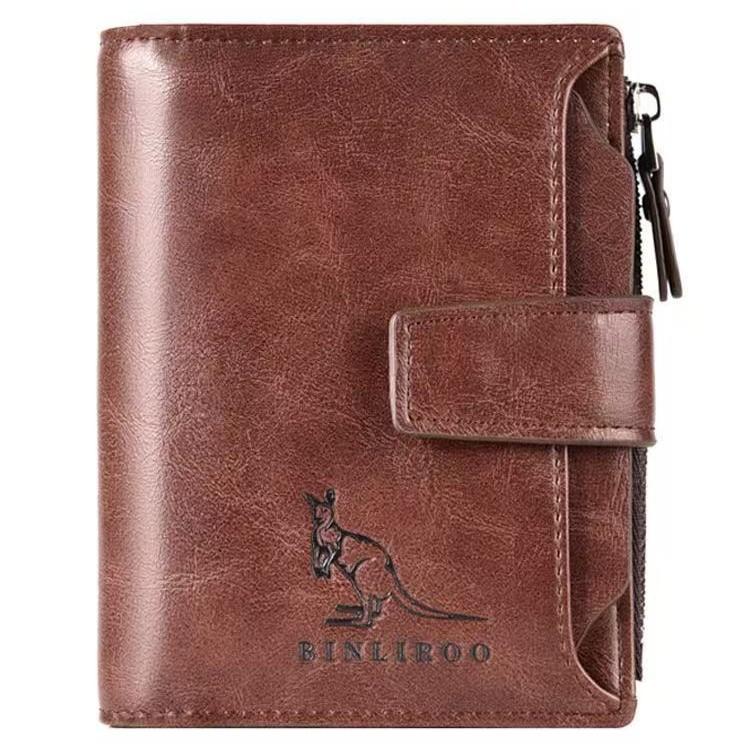 Carefully Selected High-Quality Kangaroo Oil Wax Leather Driver's License Wallet, Card Holder, Multi-Functional Document Holder, Card Case, Driving License and Business Card Holder