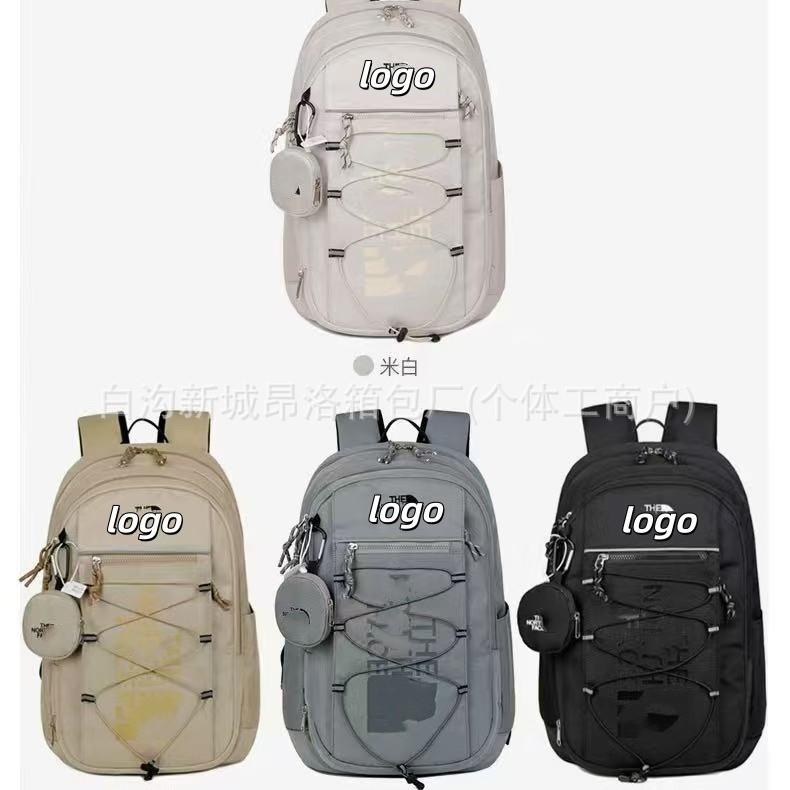 Trendy Brand North Bag Large Capacity High School Student Backpack Adult Outdoor Fashion Casual Bag Men's and Women's Bag Cross-Border