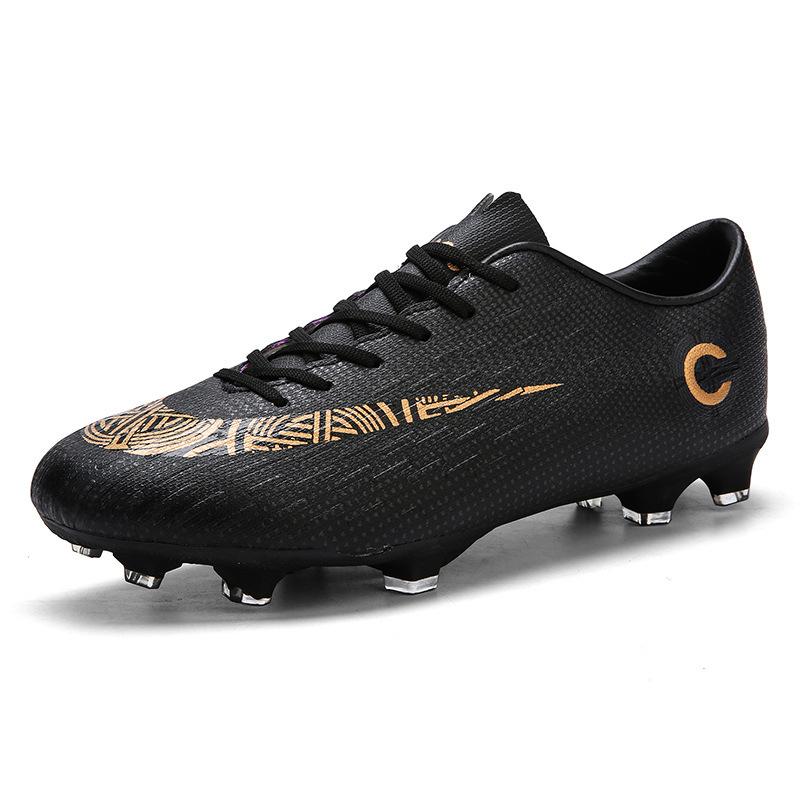 Soccer Shoes Cross-border Low-top Indoor and Outdoor Football Shoes Men's Long and Short Nails FTSG Broken Nails Training Bottom Football Shoes