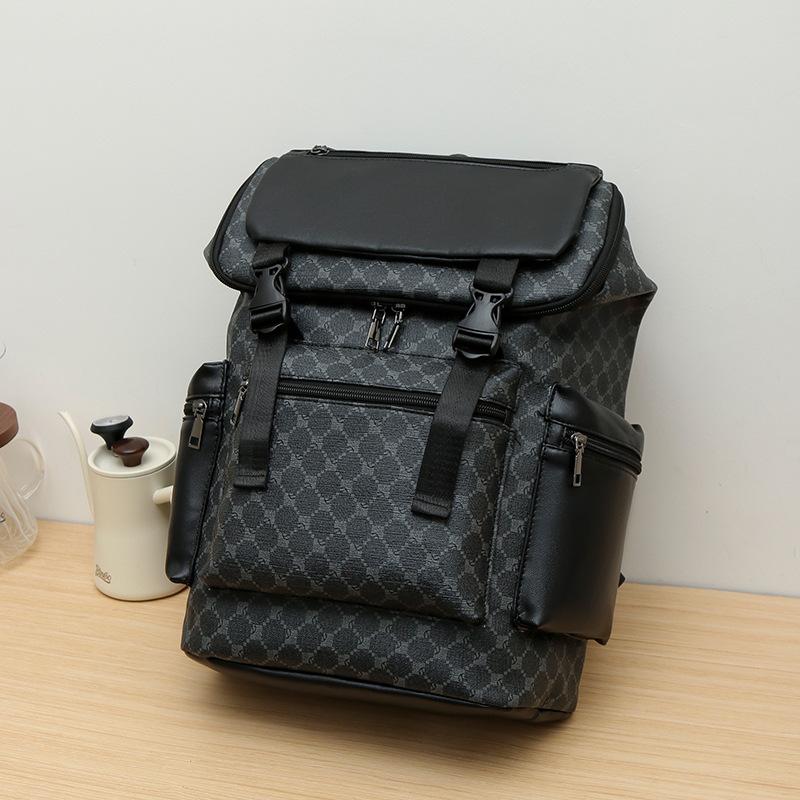 Cross-Border Men's Business Backpack, High-End Fashion Travel Backpack, Large-Capacity School Bag, Waterproof Backpack, Computer Bag