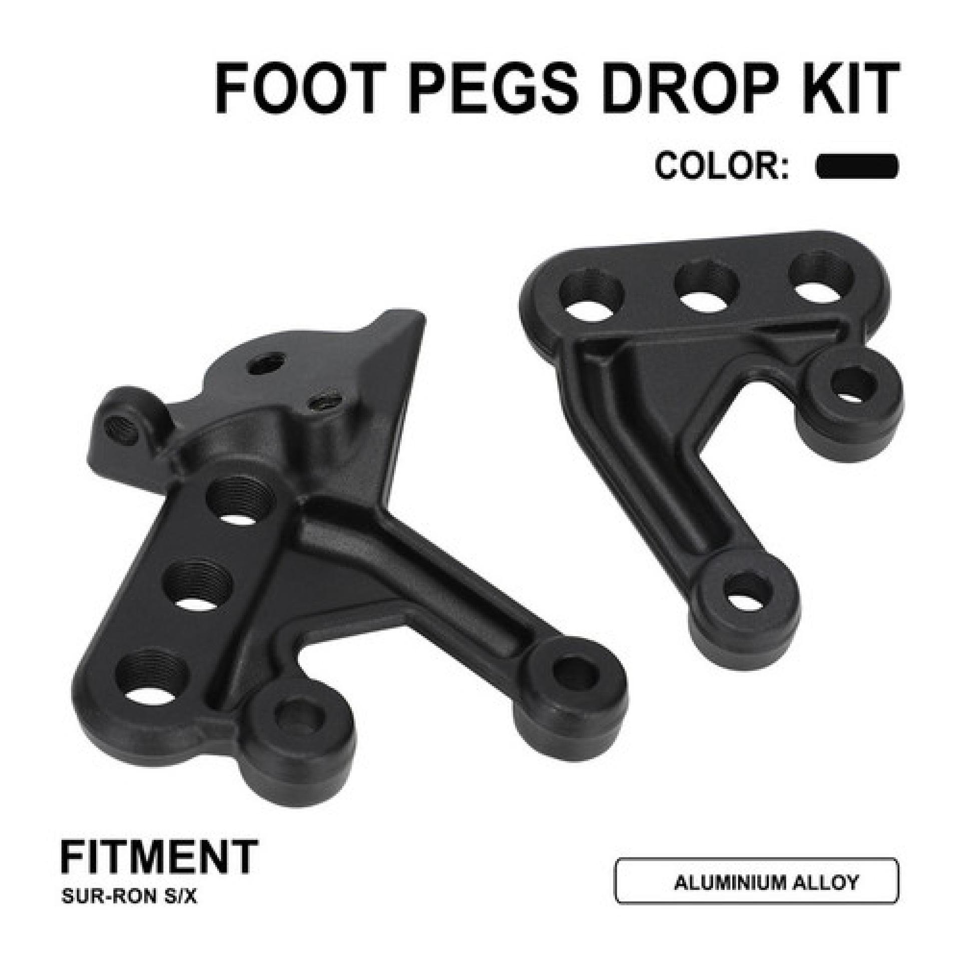 Suitable for Surron S/X Motorcycle Aluminum Alloy Original Footrest Bracket Modification Accessories