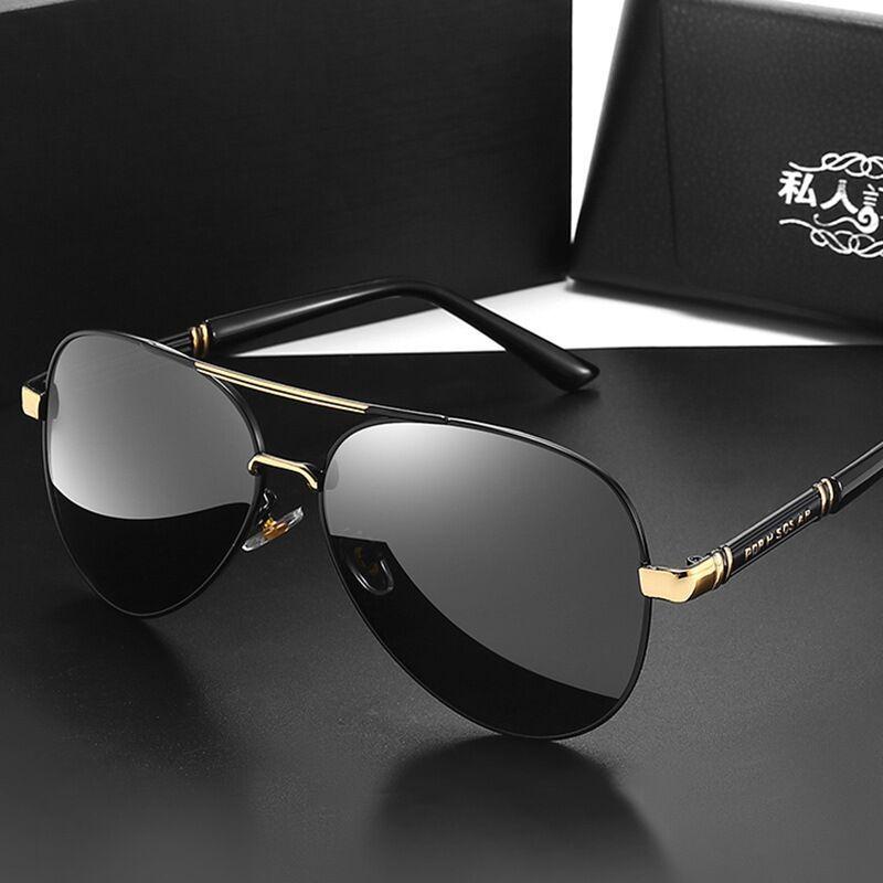 Upgraded new day and night dual-use color changing sunglasses men's driving special driver glasses polarized sunglasses fishing glasses