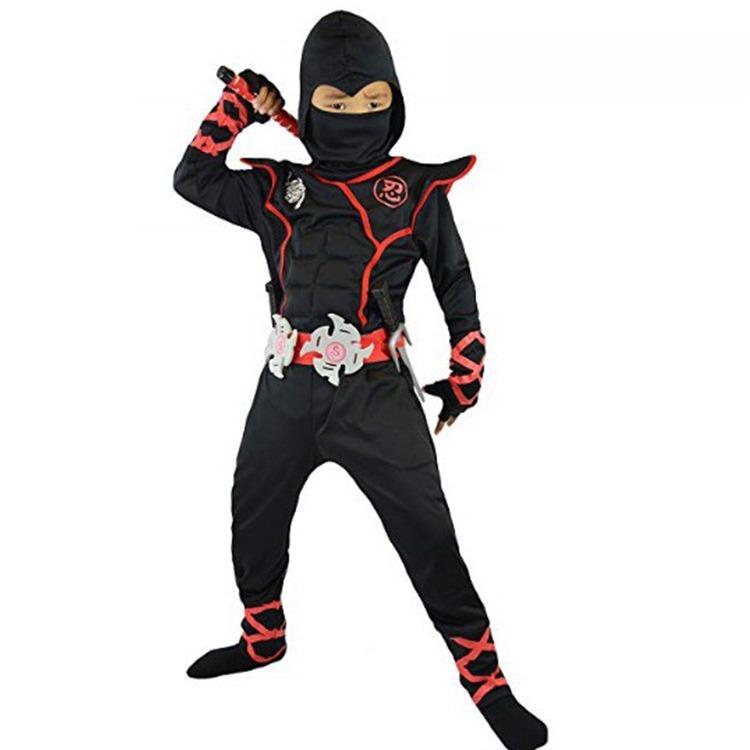 Cross-Border Halloween Cosplay Children's Ninja Costumes Kids' Ninja Game Costumes Performance Costumes Role-Playing