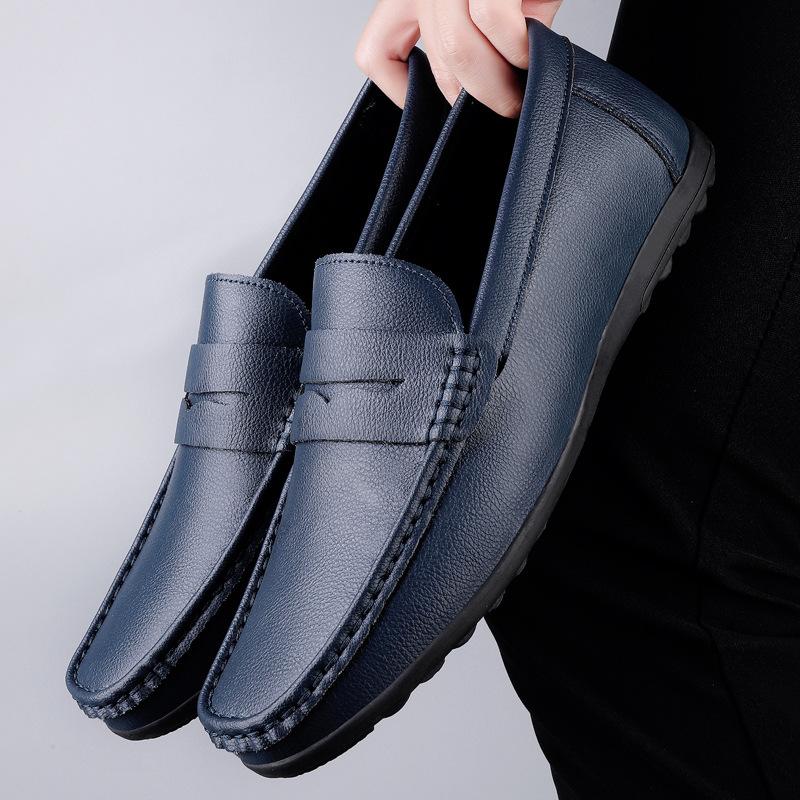 Men's Loafers 2026 New Cross-Border Driving Flat Casual Style Men's Shoes Trendy Fashion Outdoor Slip-On Loafers