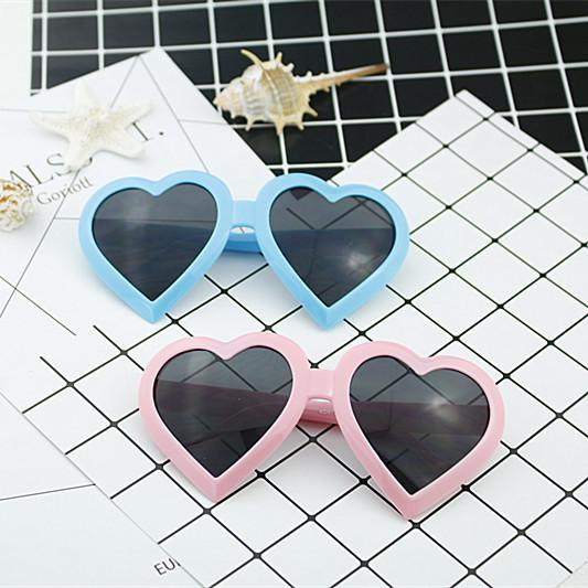 Love Sunglasses Funny Birthday Party Glasses Anti-Uv Fashion Creative Peach Heart Sunglasses Factory Direct Supply