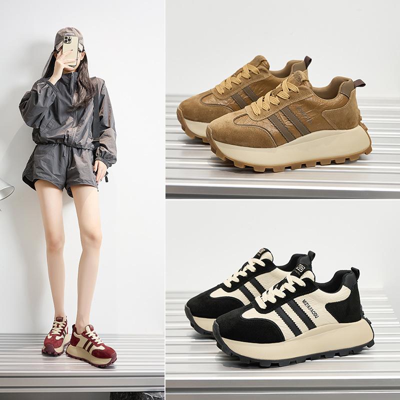 2024 sneaker New Forrest Gump Shoes Women's Fashion Casual Shoes Torre Shoes Joker Thick Sole Heightened German Training Shoes