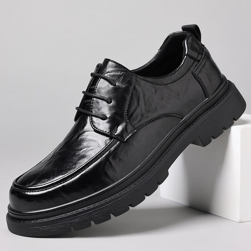 Men's Leather Shoes, Men's Styles, 2026 New Models, Business Formal Wear, Men's Casual Versatile Wedding Groom Shoes, Men's Shoes Wholesale
