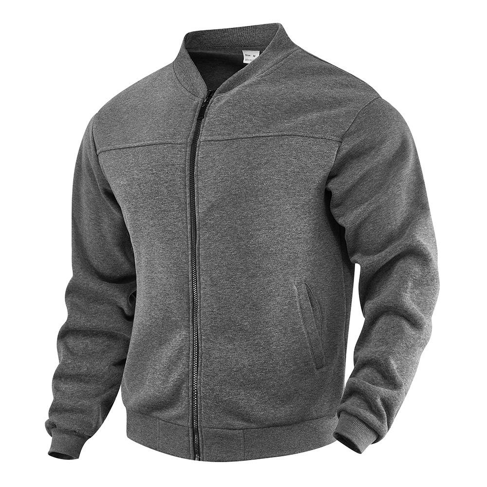 2026 New Cross-Border Foreign Trade Men's Fleece-Lined Thickened Jacket Amazon Casual Fashion Trendy Coat for Men