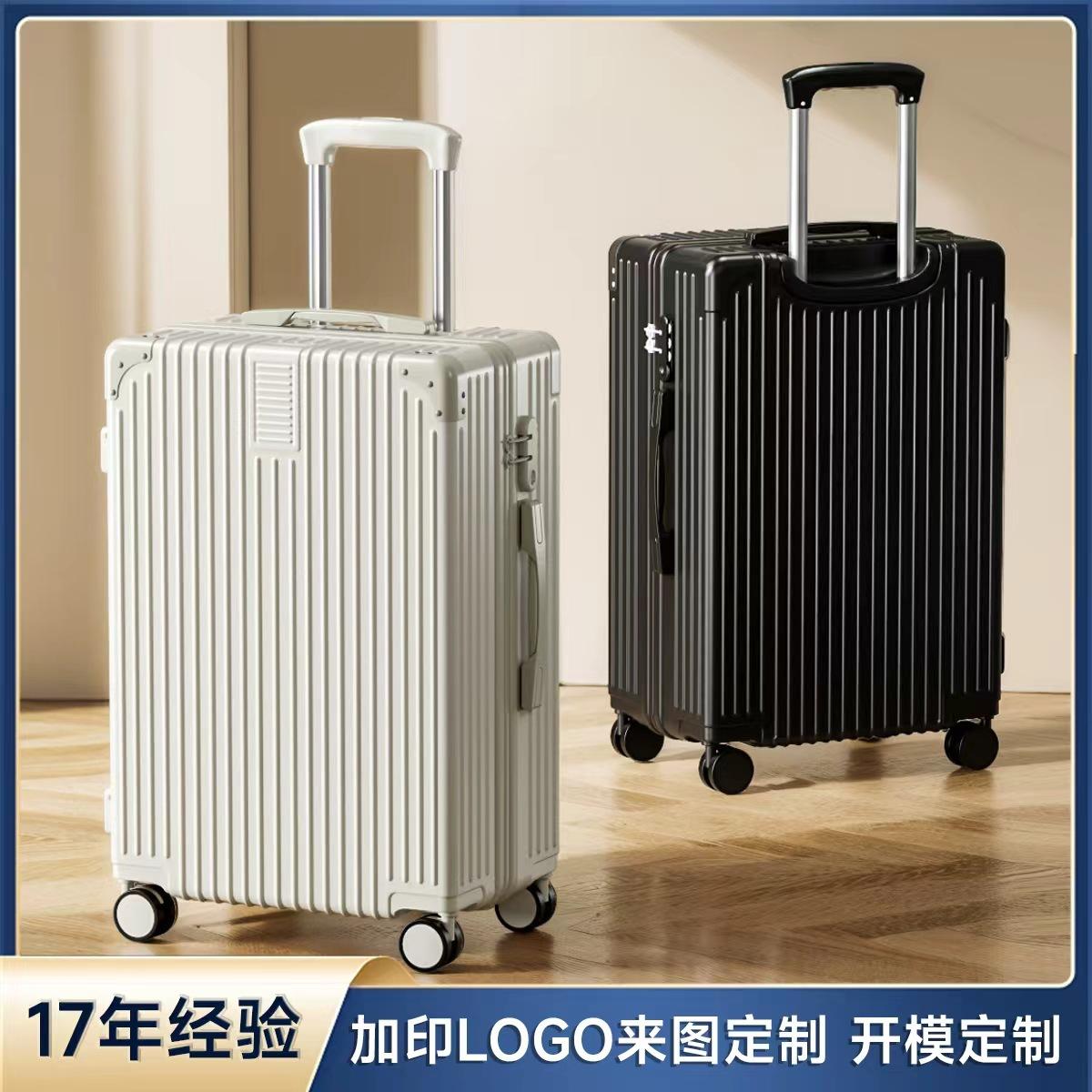 Luggage Suitcase with Universal Wheels for Women, Durable Password-Protected Suitcase for Male Students, Travel Suitcase with Large Capacity and Silent Wheels