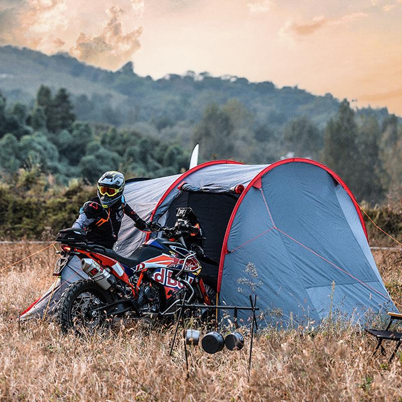 Wolf Walker Motorcycle Travel Single and Double Tent Outdoor Camping Self-driving Travel Rainproof and Wind-resistant Camping Tent