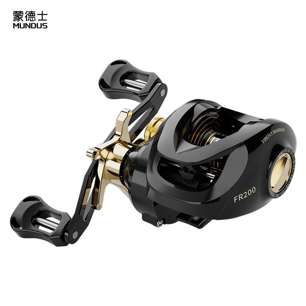 Mondes universal water drop wheel wholesale Luya long-distance fishing reel with unloading alarm 7.2:1 anti-explosive line fishing wheel