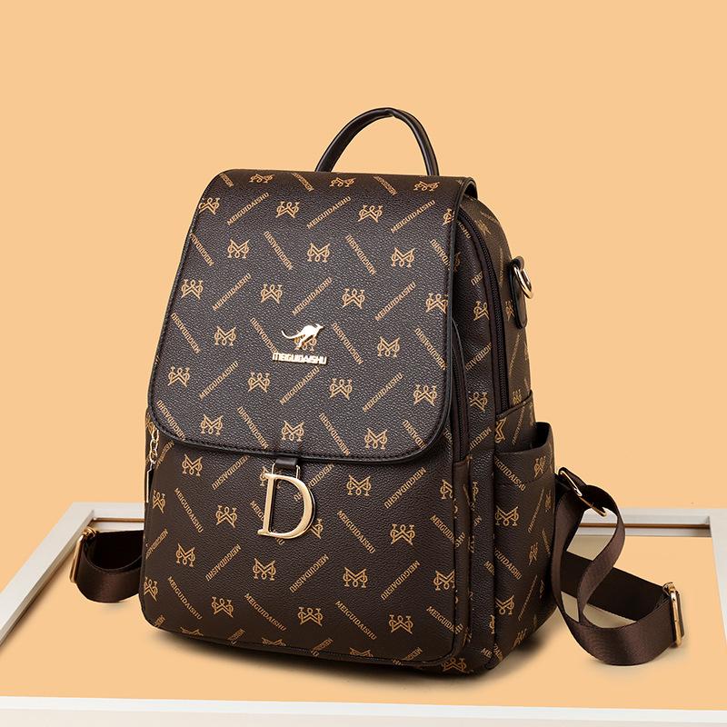 2024 New Large-Capacity Commuter Casual Travel Backpack, Fashionable Lightweight Bag, High-End Backpack