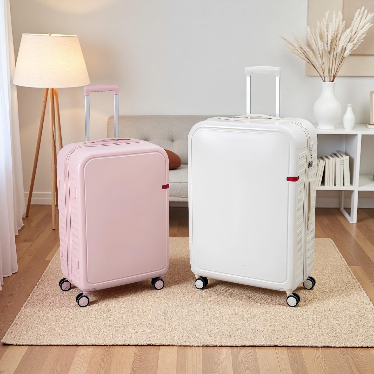 Exported to Japan, silent universal wheels for trolley cases 20inch carry-on luggage 24inch travel suitcase 28inch luggage for men and women
