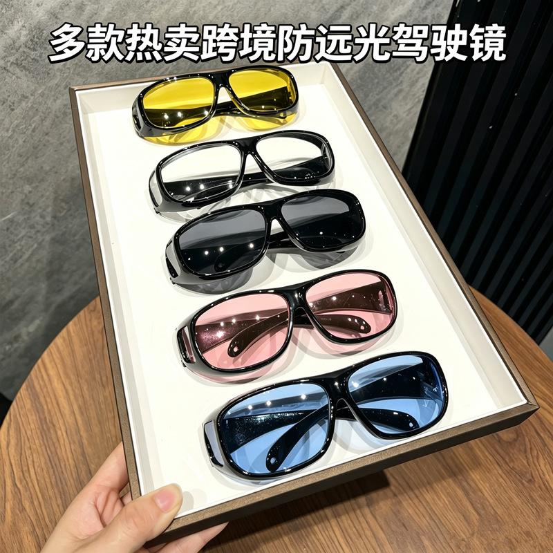 Men's Labor Protection Outdoor Myopia Glasses, Polarized Night Vision Goggles, Wind and Sand Protection Goggles, Cycling Sports Sunglasses