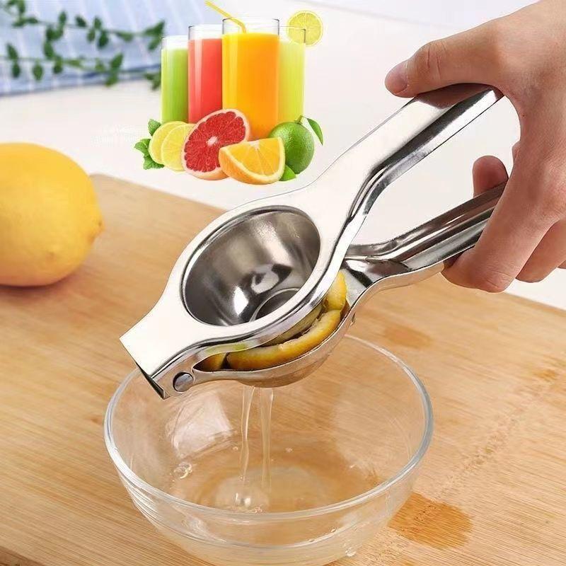 Stainless Steel Lemon Juicer Squeeze Multifunctional Juicer Manual Lemon Clip Squeeze Household Fruit Juicer