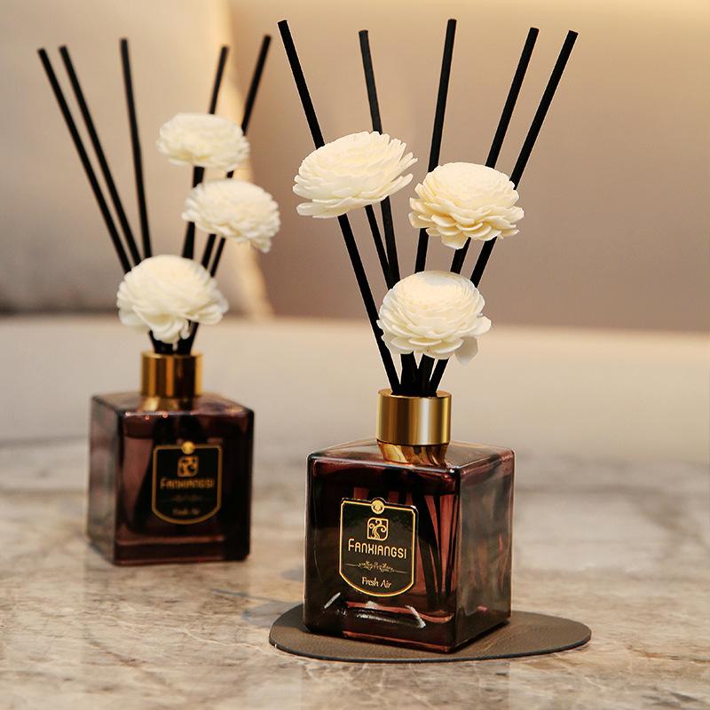 Factory Outlet Fire-free Rattan Aromatherapy Essential Oil Hotel Household Bedroom Toilet Toilet Dispelling Fragrance