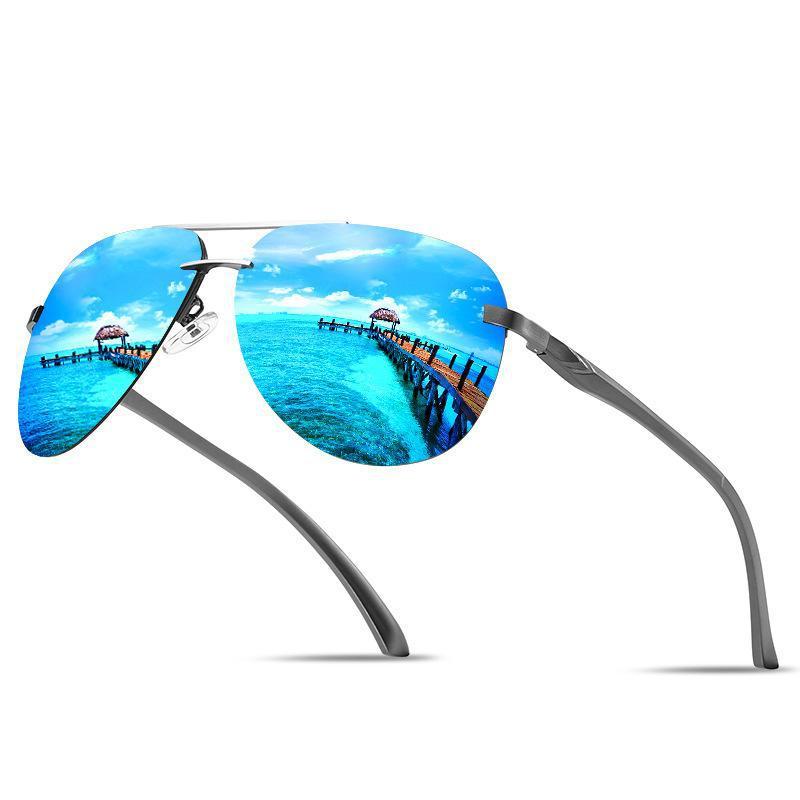 Men's and Women's New Classic Polarized Sunglasses Series Colorful Film Toad Mirror Spring 143 Sunglasses
