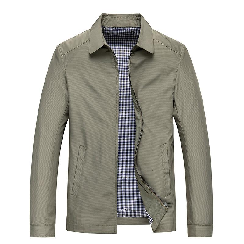 Cross-Border Foreign Trade Men's Jackets, Spring and Autumn Styles, New Business Thin Jackets, Support Logo Embroidery
