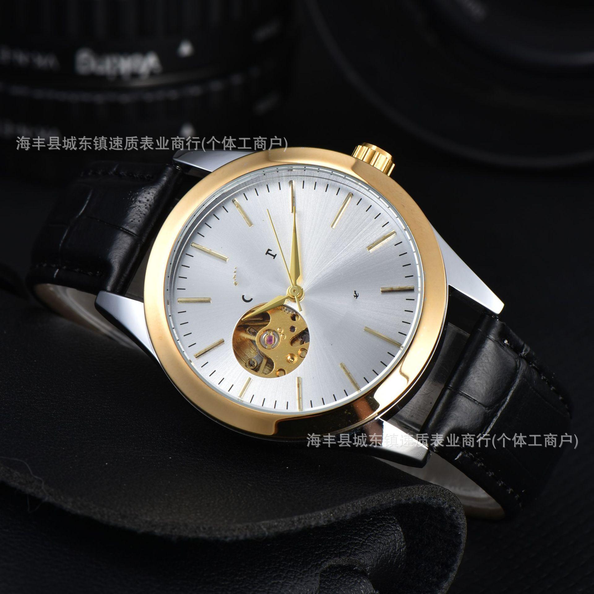 2026 hot-selling high-quality product for foreign trade: men's fully automatic mechanical double lion watch, direct shipment from the manufacturer, one-piece drop shipping available
