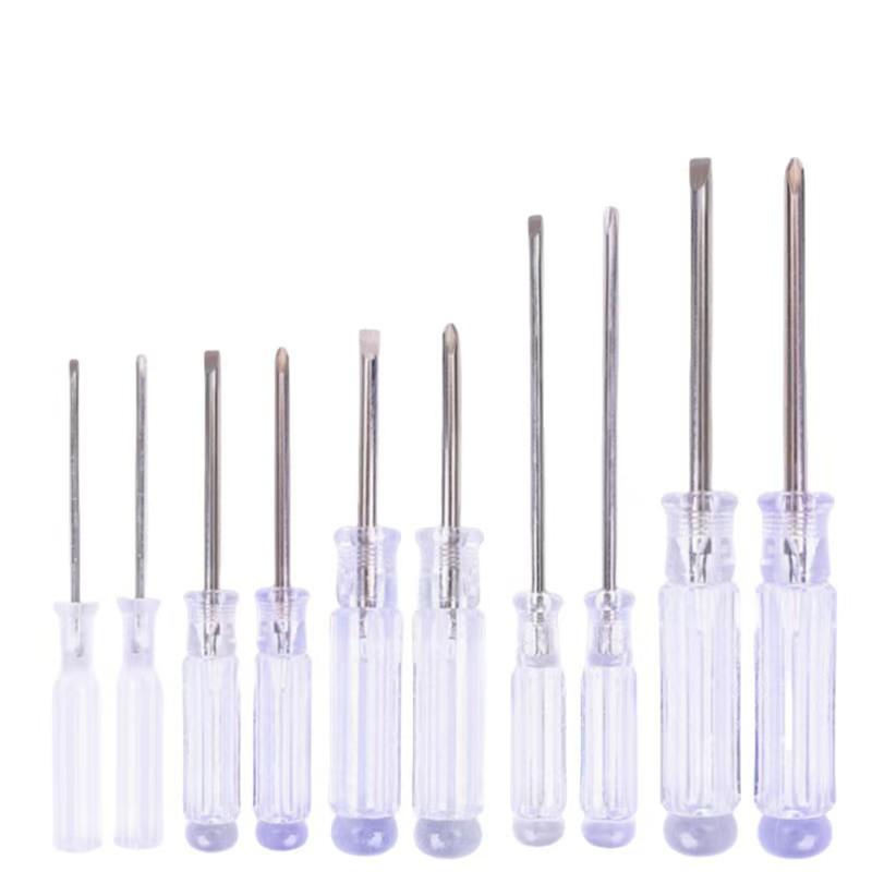 Crystal Screwdriver 2.0 2.5 3.0 4.0 5.0 Cross-Shaped Screwdriver Toy Gift Mini Transparent