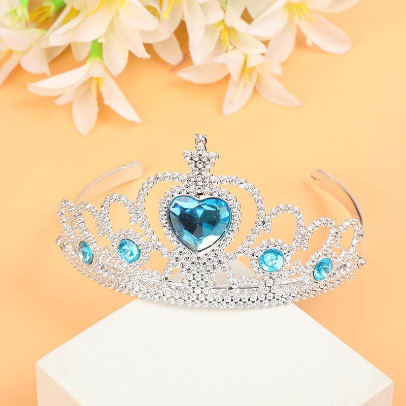 Manufacturer's Ready Stock Korean-Style Children's Headwear Crown Princess Little Girl Dress-Up Crown Headband Accessories Women's Jewelry Wholesale