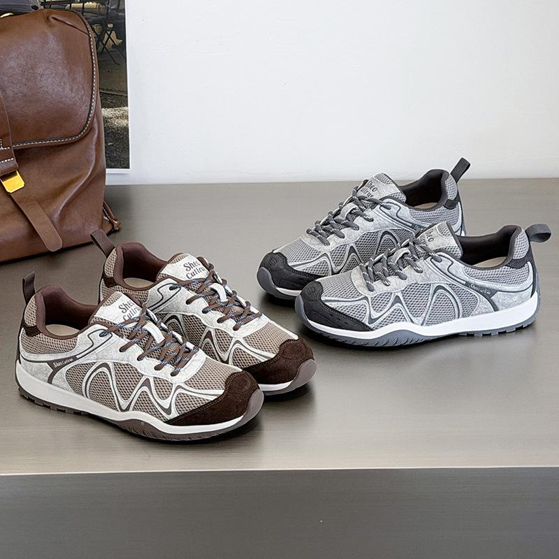 Mountain-style outdoor height-increasing German training shoes for women, new summer mesh breathable sports shoes, versatile casual Forrest Gump shoes for women