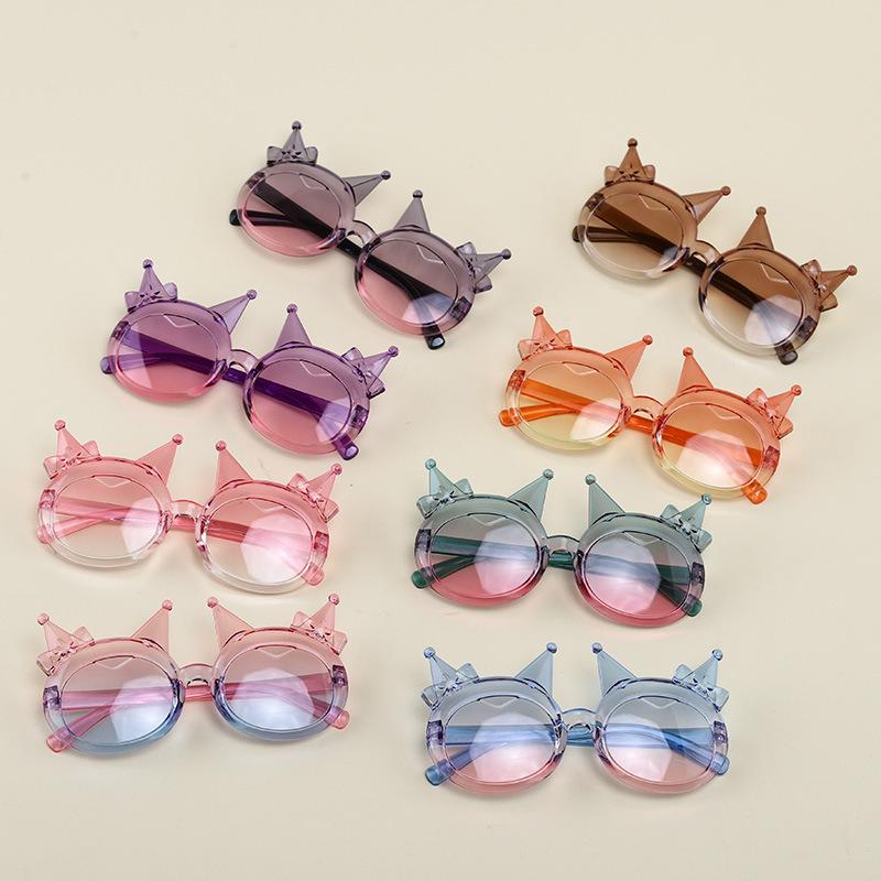 Children's Cute and Super Cute Kuromi Sun Protection Sunglasses New Style Kidsren's Fashionable Male and Female Baby Bow Sunglasses