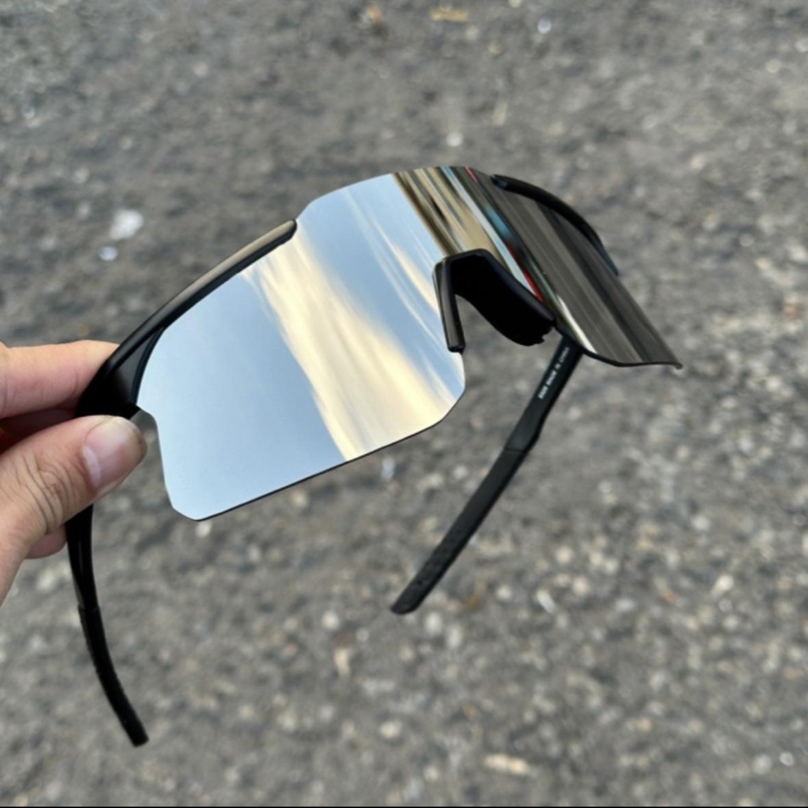 Cycling Goggles for Men, Large-frame Sunglasses for Hiking and Mountaineering, Windproof Glasses, Anti-uv Sunglasses for Women, Small Face