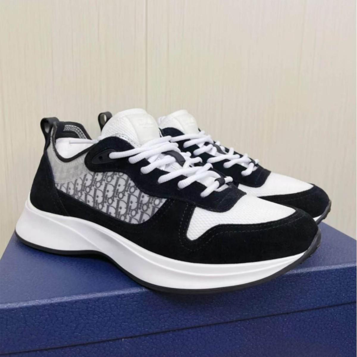 New model for the European cross-border market: B25 low-top sneakers for couples, versatile and trendy, with letter embroidery and printed design, dad shoes