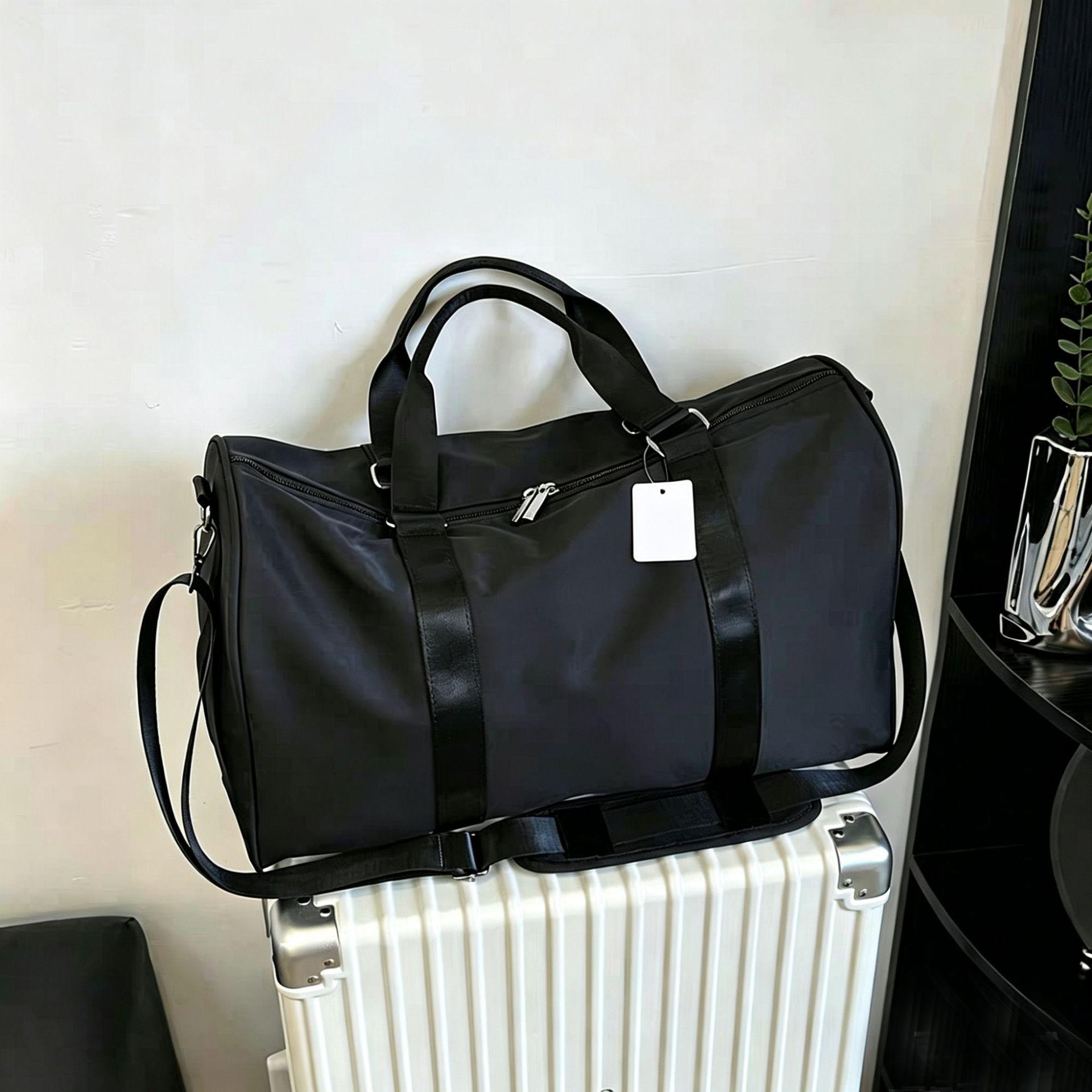 Foreign Trade Fitness Bag, Unisex, Dry and Wet Separation Sports Bag, Portable Luggage Bag, Short-Distance Travel Bag, Swimming Bag