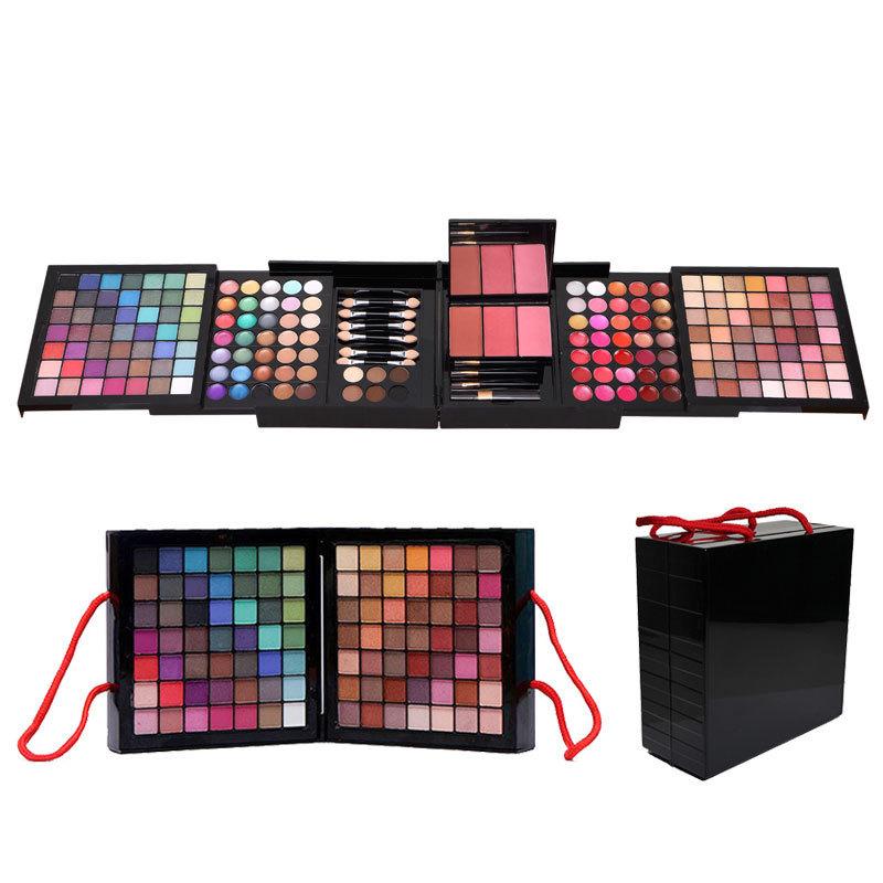 177-Color Eyeshadow, Lip Gloss, and Blush Makeup Palette Luxury Contouring Makeup Set Eyeshadow Palette for Export