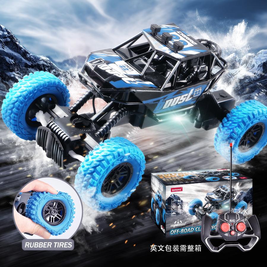 Remote Control Car Off-Road Climbing Car Cross-Border Alloy Shock-Absorbing Outdoor Sand Toy Car Gift for Boys, Children, and Elementary School Students