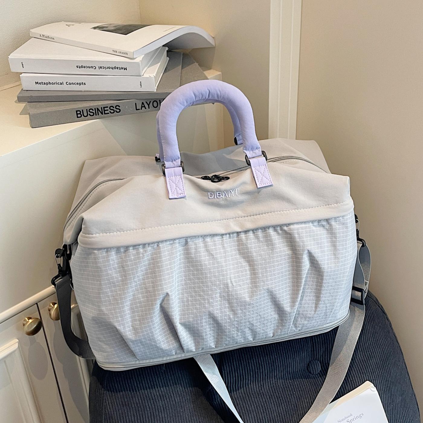 Large-Capacity Travel Bag for Women, Short-Distance Business Trip Luggage Bag for Men, Lightweight Handbag, Sports and Fitness Bag, Maternity Storage Bag