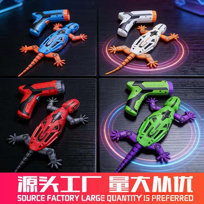 Cross-border Amazon wall-climbing tiger remote control robot toy, popular realistic lizard remote control animal toy for children