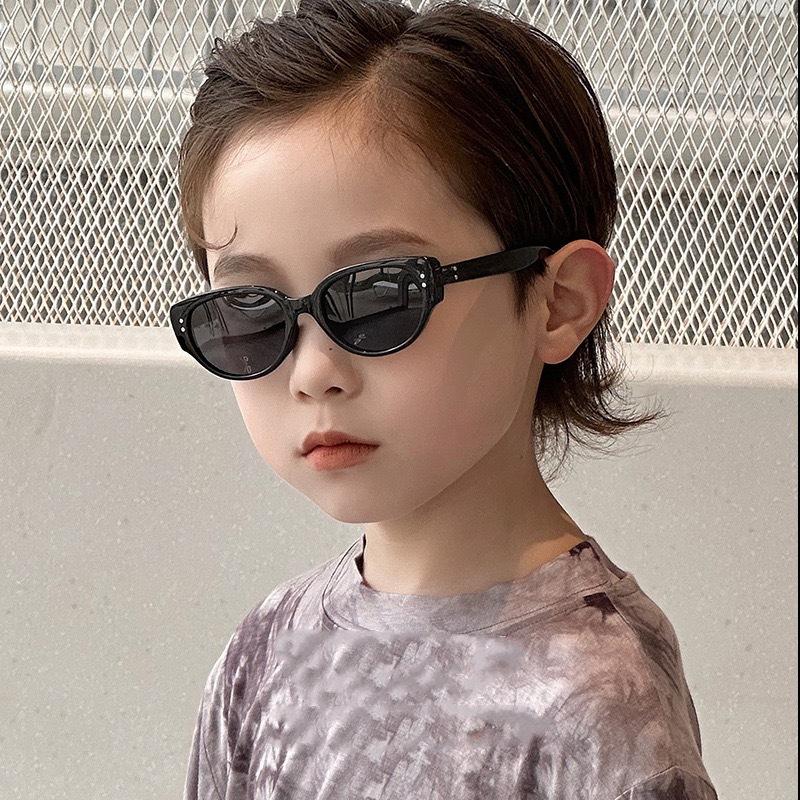Children's Cat Eye Sunglasses UV Protection Boys and Girls Fashion Sunglasses Polarized Sunshade Glasses Baby Trendy Eyewear