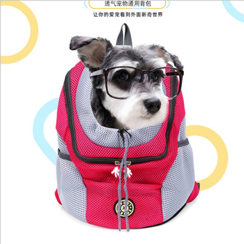Pet Backpack Dog Backpack Bundle Large Capacity Universal Pet Backpack Chest Portable Travel Cat and Dog Supplies