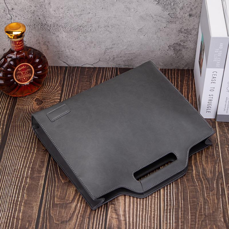 Clutch new men's bag large capacity shaping portable shoulder bag messenger bag men's casual business briefcase