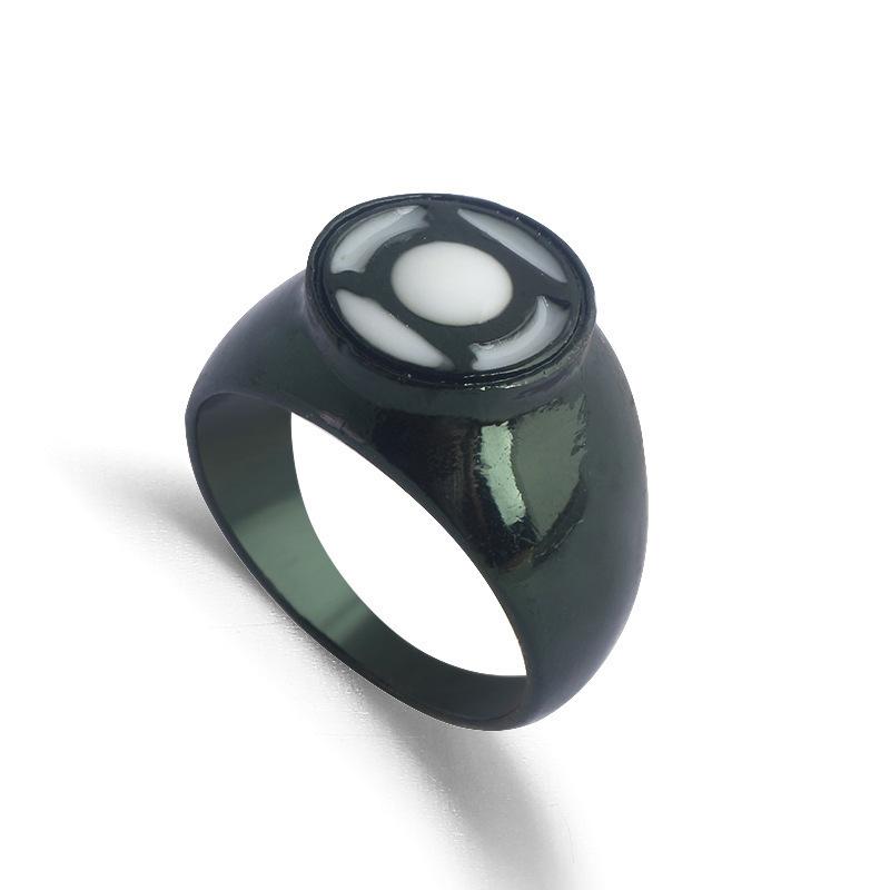 Comic Movie Peripherals Green Lantern Luminous Ring Green Lantern Corps Magical Ring Personalized Domineering Ring Accessories