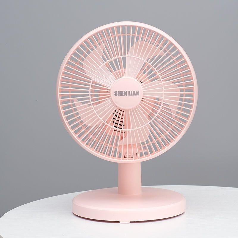 Electric fan for home use, desktop or floor-standing, mini silent fan for dormitory and bedroom, small table fan