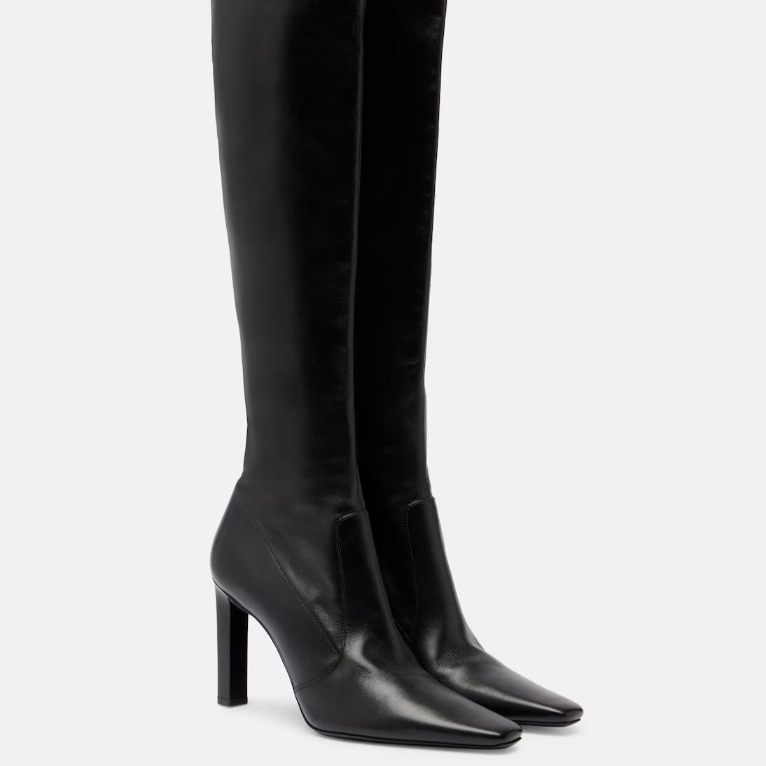 European and American New Style Y*L Thin-Heeled High-Top Street Fashion Boots, Yang Shulin Fashion Boots for Autumn and Winter, Comfortable and Breathable Women's Boots