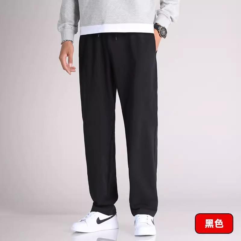 Casual Sweatpants Men's Spring and Autumn Pants Men's Loosen Pants plus size Men's Foot-tied Pants Sports Pants 2024 New