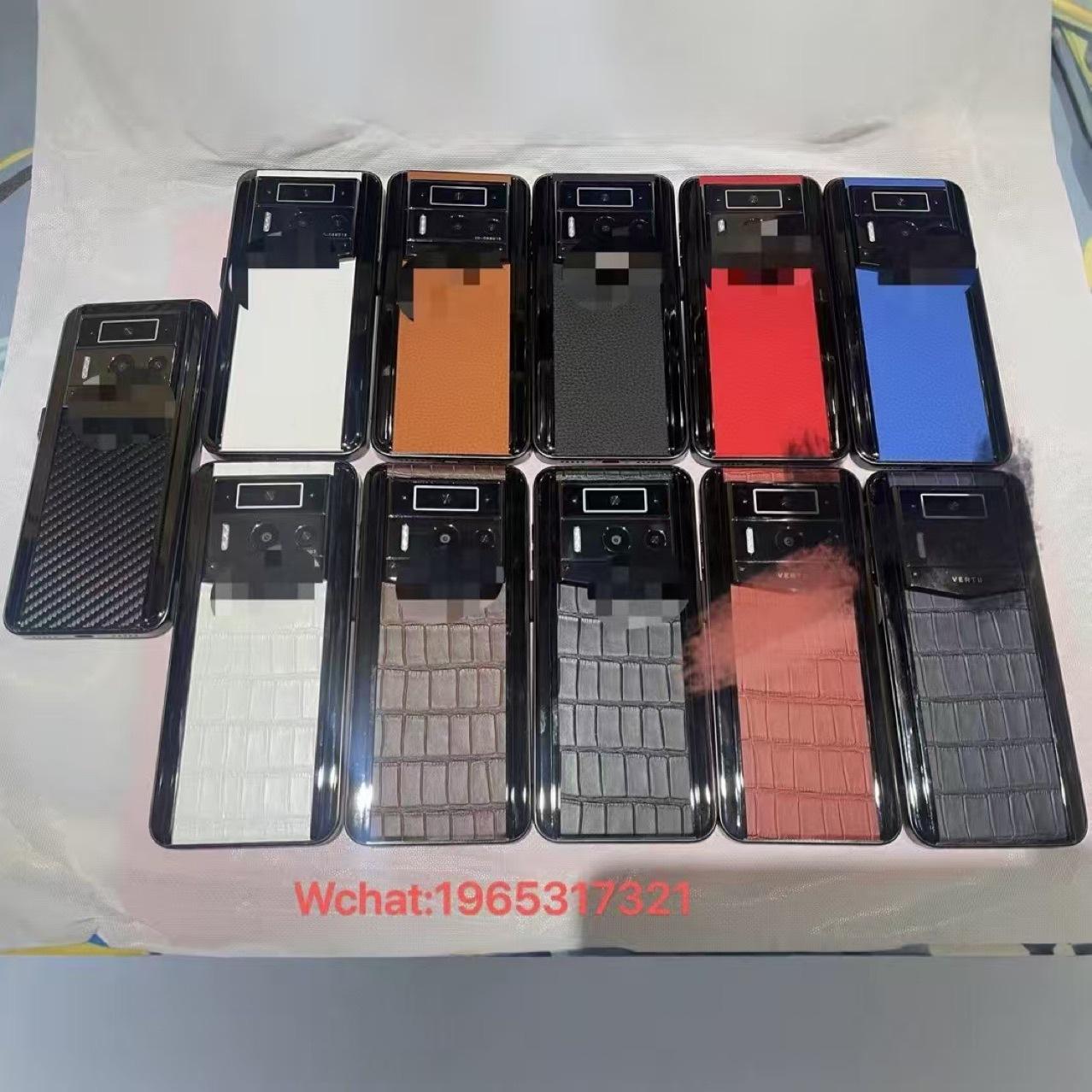 Suitable for Rittal Metavertu2 Generation Mobile Phone Case, Fashionable Anti-Fall Leather Protective Cover, Crocodile Pattern Repair
